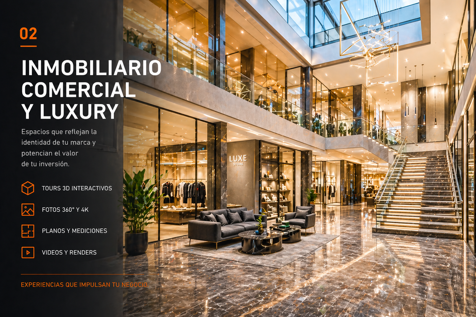 Inmobiliario comercial y luxury